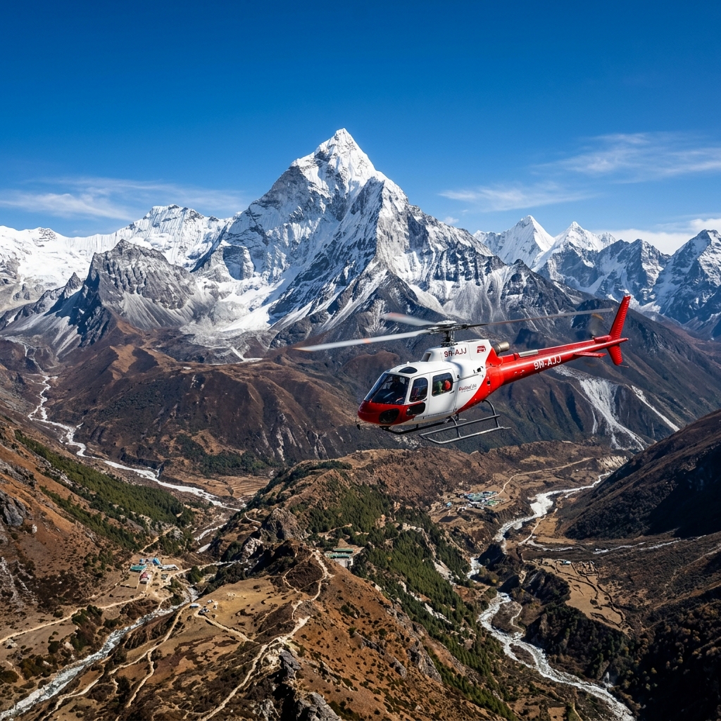 Best Time for Everest Helicopter Tour: Month-by-Month Guide